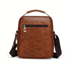 Men's Leather Shoulder Bag Crossbody Large Capacity