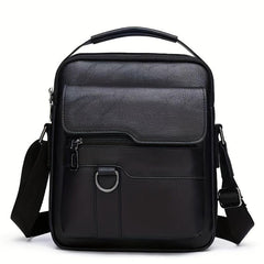 Men's Leather Shoulder Bag Crossbody Large Capacity