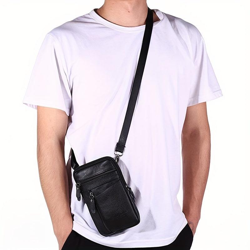 Men's Casual Sports Shoulder Bag for Phone