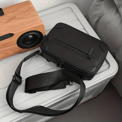 Men's Casual Crossbody Bag Small Square Shoulder Bag