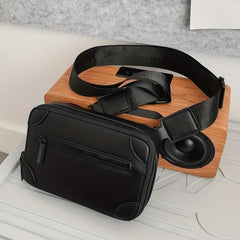 Men's Casual Crossbody Bag Small Square Shoulder Bag