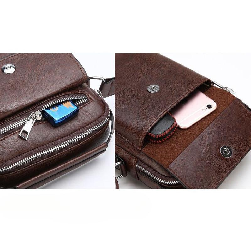 Men's Shoulder Bag Business Handbag Briefcase Messenger Bag