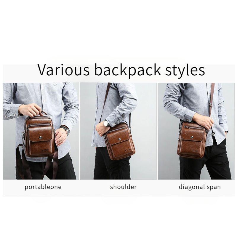 Men's Shoulder Bag Business Handbag Briefcase Messenger Bag