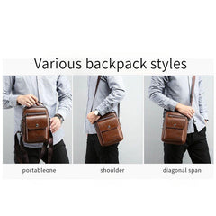 Men's Shoulder Bag Business Handbag Briefcase Messenger Bag