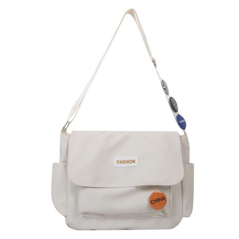 Men's Canvas Messenger Bag Large Capacity Shoulder Crossbody Bags