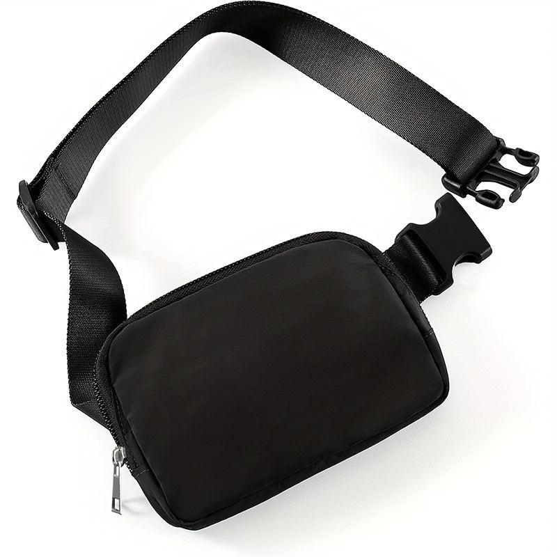 Men's Mini Shoulder Bag Adjustable Strap Small Waist Bag For Workout Running