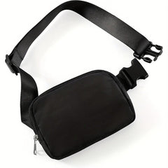 Men's Mini Shoulder Bag Adjustable Strap Small Waist Bag For Workout Running