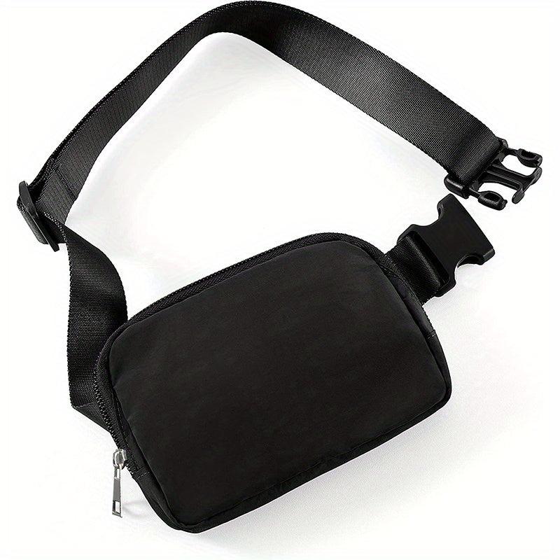 Men's Mini Shoulder Bag Adjustable Strap Small Waist Bag For Workout Running