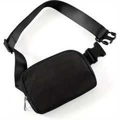 Men's Mini Shoulder Bag Adjustable Strap Small Waist Bag For Workout Running