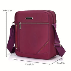 Men's Summer Shoulder Bag Crossbody Bag Travel Work Lightweight