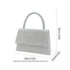 Rhinestone Evening Bag Glitter Clutch Purse Sparkly Handbag For Wedding