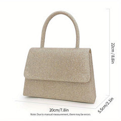 Rhinestone Evening Bag Glitter Clutch Purse Sparkly Handbag For Wedding