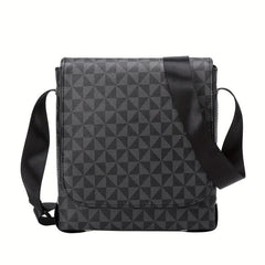 Men's Messenger Bag Casual Shoulder Business Large Capacity Square