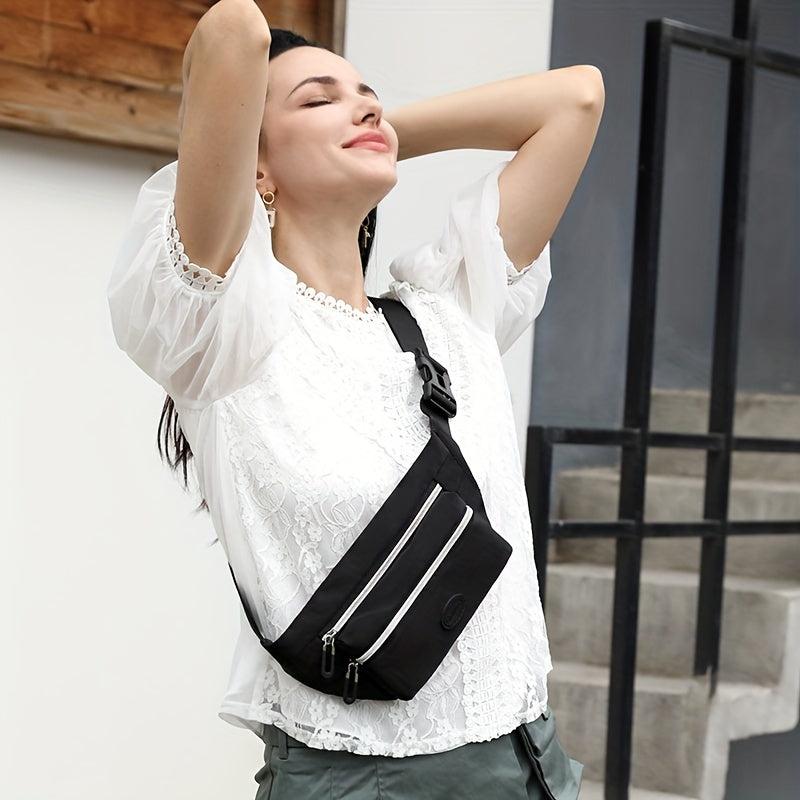 Lightweight Running Waist Bag Crossbody Bag Chest Purse