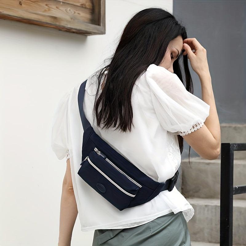 Lightweight Running Waist Bag Crossbody Bag Chest Purse