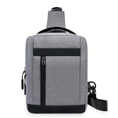 Men's Laptop Backpack USB Charging Travel Schoolbag Daypack
