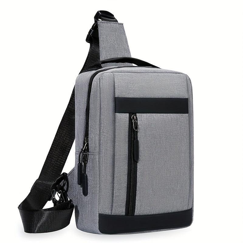 Men's Laptop Backpack USB Charging Travel Schoolbag Daypack