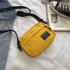 Men's Canvas Shoulder Bag Crossbody Travel Work Messenger