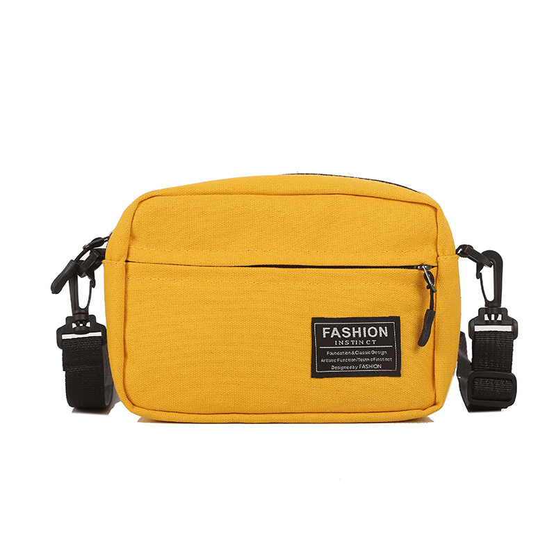 Men's Canvas Shoulder Bag Crossbody Travel Work Messenger