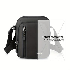 Men's Shoulder Crossbody Sling Bag Water Bottle Holder