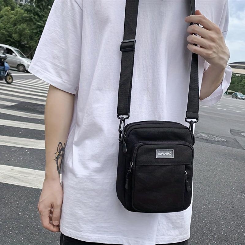 Men's Casual Messenger Bag for Daily Travel