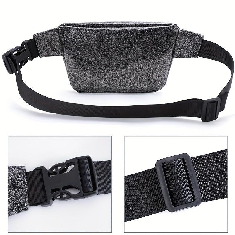 Summer Glitter Niche Waist Bag Lightweight Waterproof Chest Bag