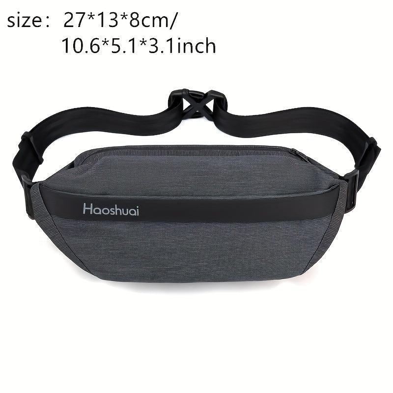 Men's Crossbody Bag Multifunctional Diagonal Shoulder Bag for Outdoor Activities