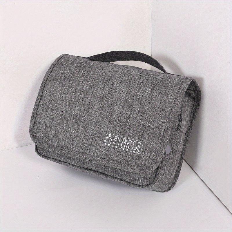 Portable Cosmetic Bag with Convenient Buckle for Makeup Storage