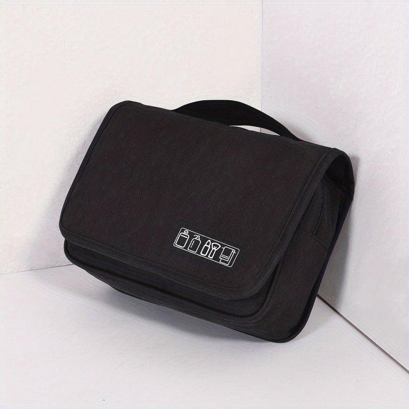 Portable Cosmetic Bag with Convenient Buckle for Makeup Storage