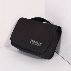 Portable Cosmetic Bag with Convenient Buckle for Makeup Storage