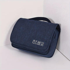 Portable Cosmetic Bag with Convenient Buckle for Makeup Storage