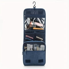 Portable Cosmetic Bag with Convenient Buckle for Makeup Storage