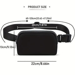 Casual Belt Bag For Man Chest Bag Nylon Waterproof Waist Bags