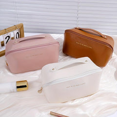 Portable Pillow Cosmetic Bag Large Capacity Toiletry Bag