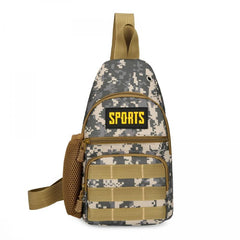 Camouflage Tactical Shoulder Bag Watter Bottle Storage