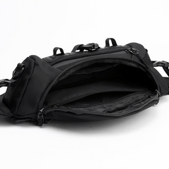 Men's Nylon Crossbody Bag Fanny Pack Multifunction Diagonal Shoulder Bag