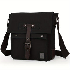 Men's Vintage Crossbody Bag Multifunction Diagonal Shoulder Bag