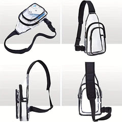Waterproof PVC Shoulder Bag for Travel Hiking Beach