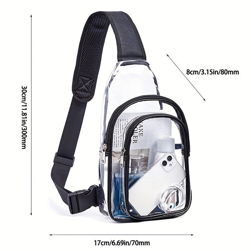 Waterproof PVC Shoulder Bag for Travel Hiking Beach