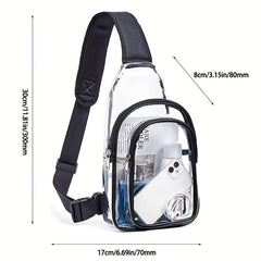 Waterproof PVC Shoulder Bag for Travel Hiking Beach