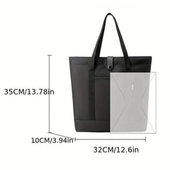 Men's Large Capacity Tote Bag, Shoulder Bag