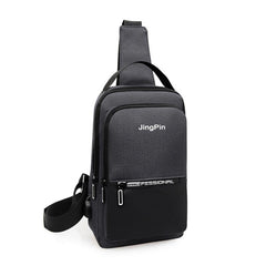 Men's Vertical Chest Bag Casual Shoulder Crossbody Bag