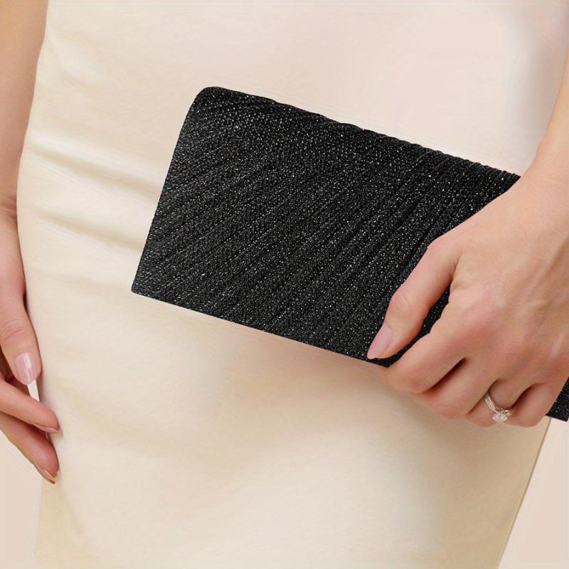 Glitter PVC Clutch Bag Women's Evening Bag & Purse For Party