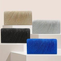 Glitter PVC Clutch Bag Women's Evening Bag & Purse For Party