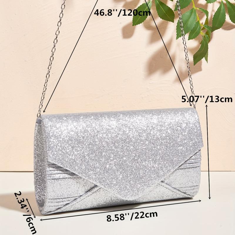 Glitter Clutch Sequins Evening Bag For Party Wedding