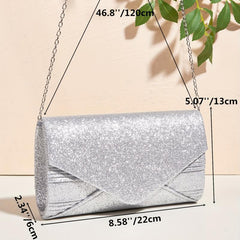 Glitter Clutch Sequins Evening Bag For Party Wedding