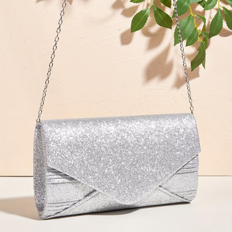 Glitter Clutch Sequins Evening Bag For Party Wedding