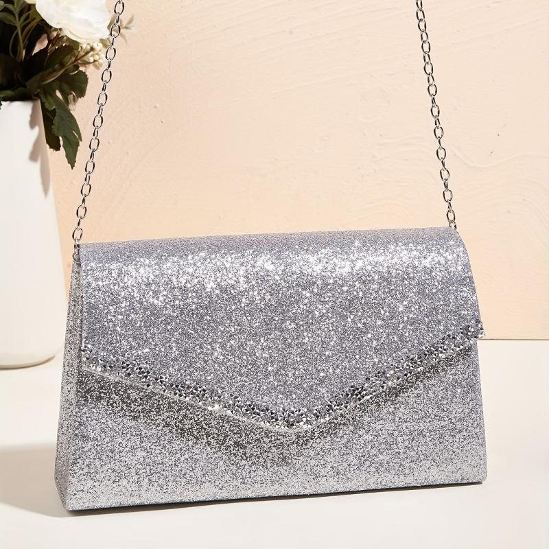 Glitter Evening Bag For Party Classic Clutch Bag