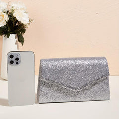 Glitter Evening Bag For Party Classic Clutch Bag