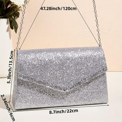 Glitter Evening Bag For Party Classic Clutch Bag